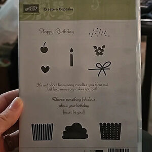 Stampin’ Up! Retired Stamp Set - Create a Cupcake
